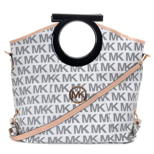 michael kors signatur mk logo koblinger vanilla Opprinnelige Billig oz6pc